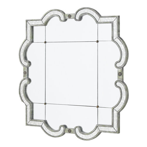 House of Hampton® Asymmetrical Wall Mirror & Reviews Wayfair